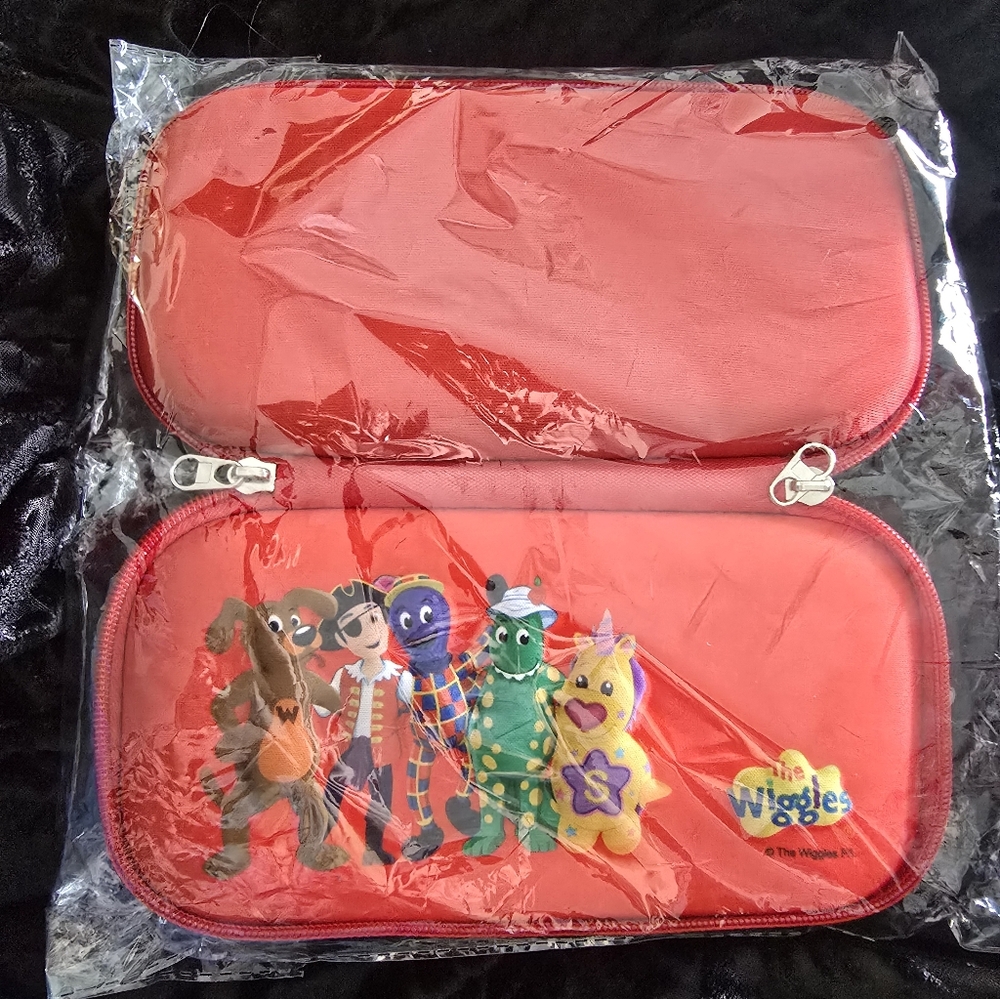NWT The Wiggles Official VIP Red Pencil Case